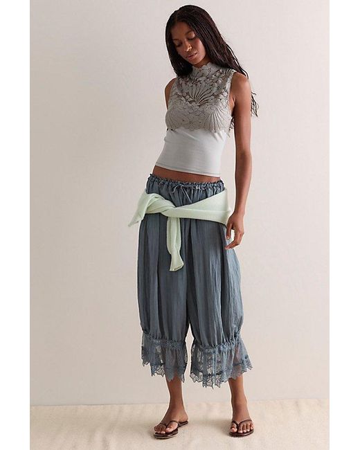 Intimately By Free People Brown Petal Party Mock Neck Tank Top By