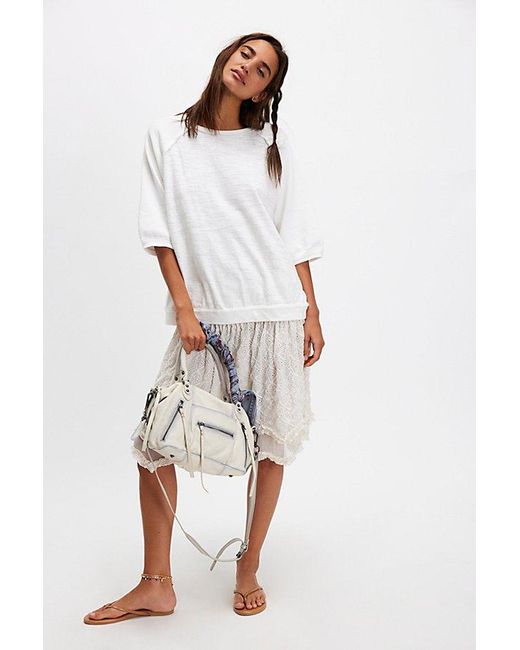 Free People White Care Fp Dion Tee By