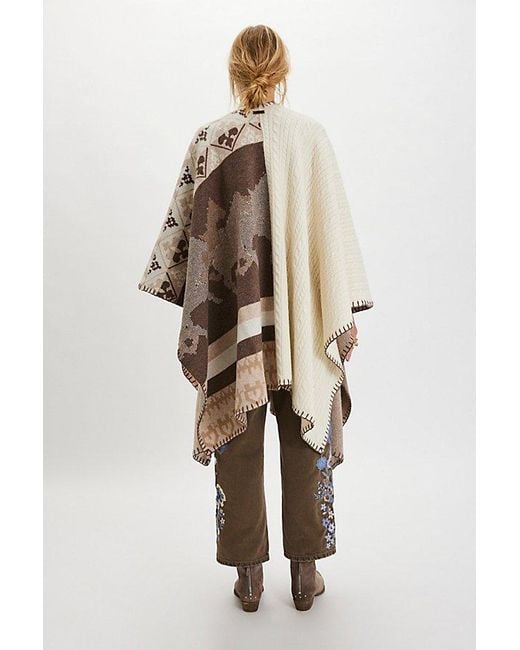 Spell Natural Outback Blanket Shawl By