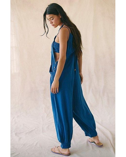 free-est Blue Ani Overall Set By
