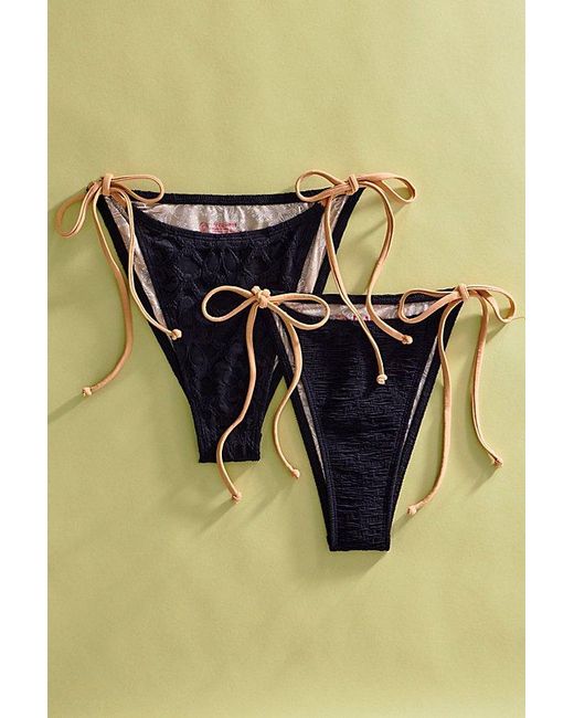 free-est Brown Michelle Bikini Bottoms