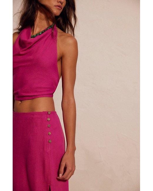 Free People Red Iconic Allure Set By