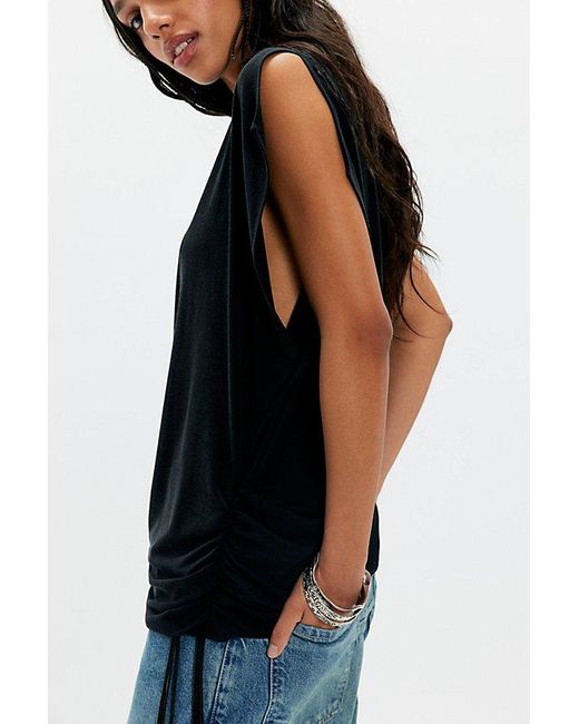 Free People Black Pearson Tee