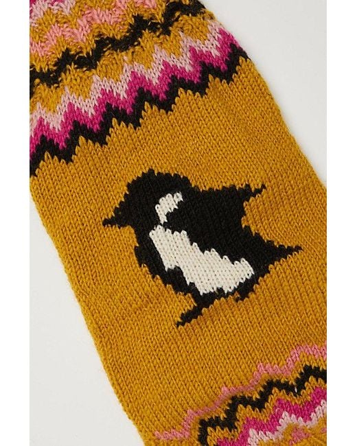 French Knot Green Penguin Sweater
