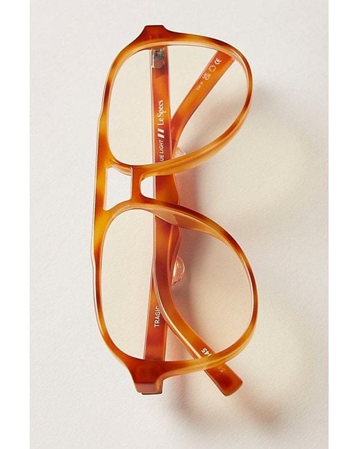 Le Specs Orange Tragic Magic Bluelight Glasses