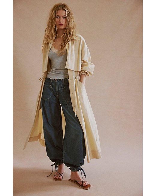 Free People Blue We The Free Lotus Jeans