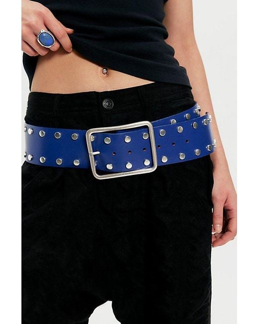 Free People Pink Hex Hip Belt