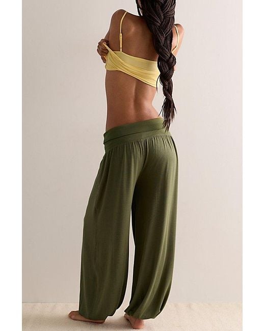 Intimately By Free People Green Dream State Joggers By