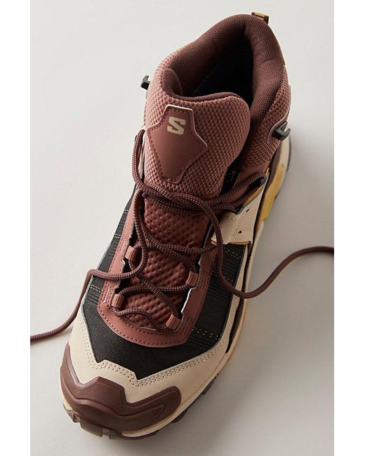 Salomon Brown X Ultra 5 Mid Gore-Tex Hiking Boots