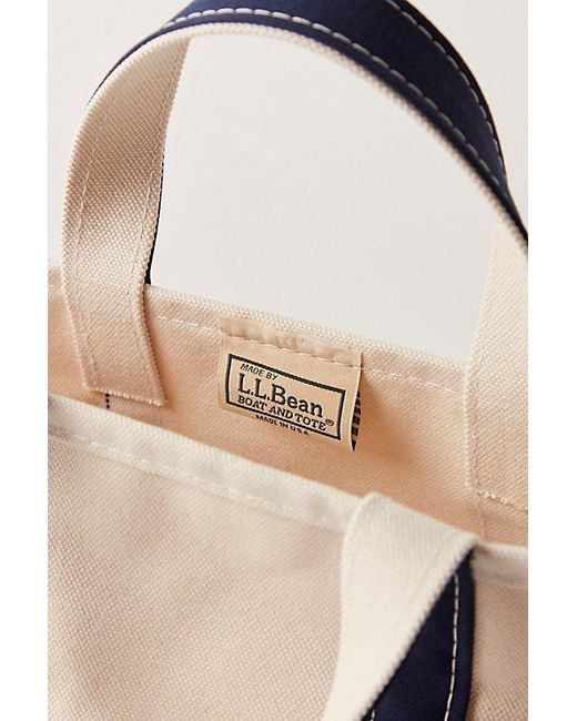 L.L. Bean Blue L. L.Bean Boat And Tote Mini