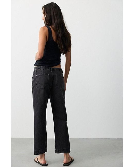 Free People Multicolor Leona Low-Rise Twisted Slim Jeans