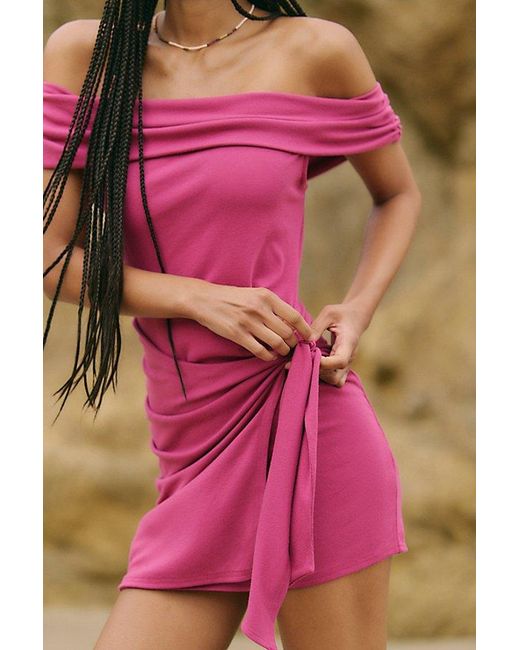 free-est Pink Selly Good Feels Mini Dress By