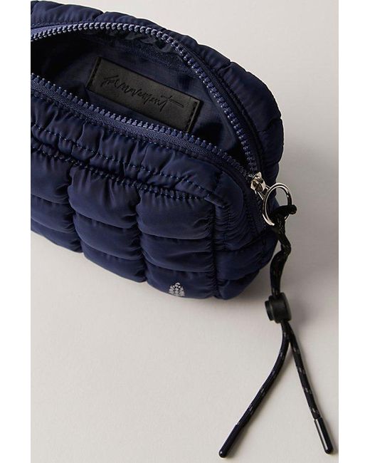 Fp Movement Blue Quilted Mini Case