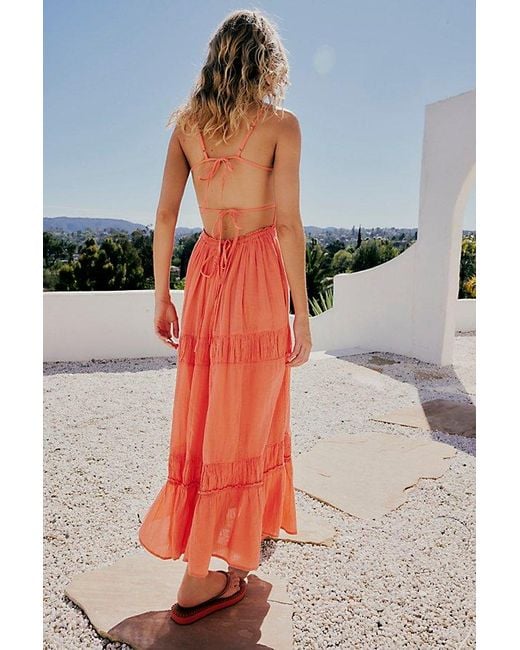 free-est Multicolor Taking Sides Maxi Dress By