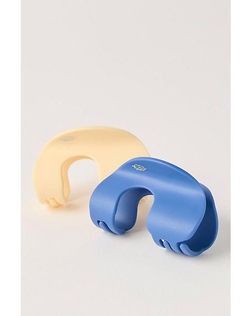 Free People Blue Challenger Claw Clip