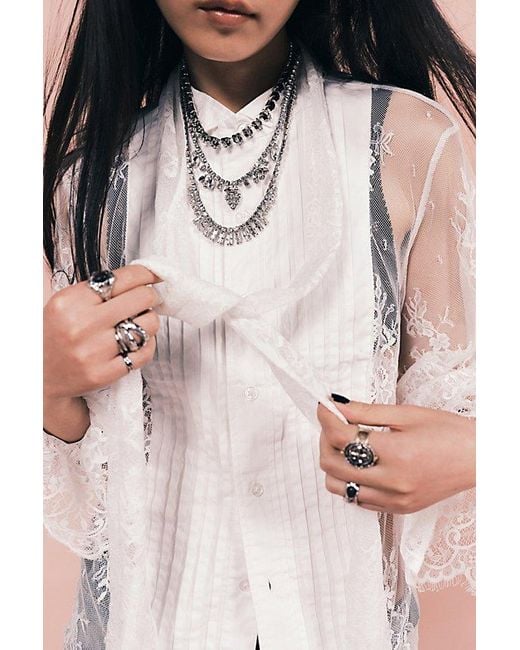 Bali Multicolor Ophelia Tuxedo Top