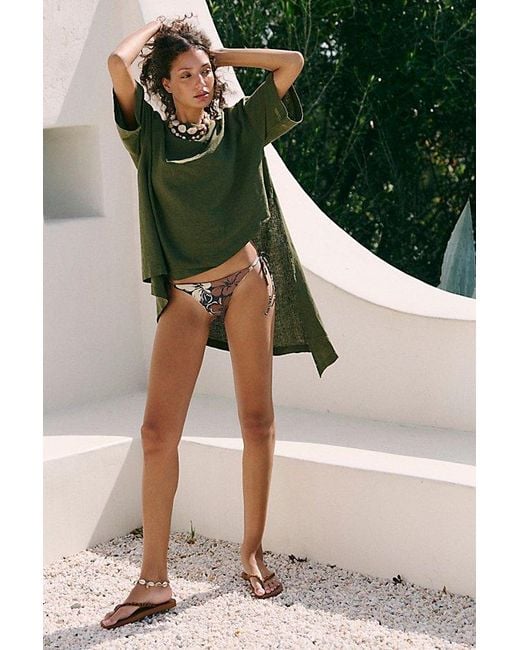 free-est Green Alina Top By
