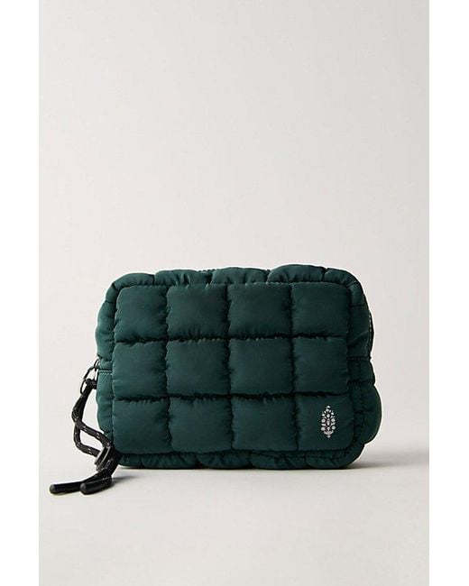 Fp Movement Green Quilted Mini Case