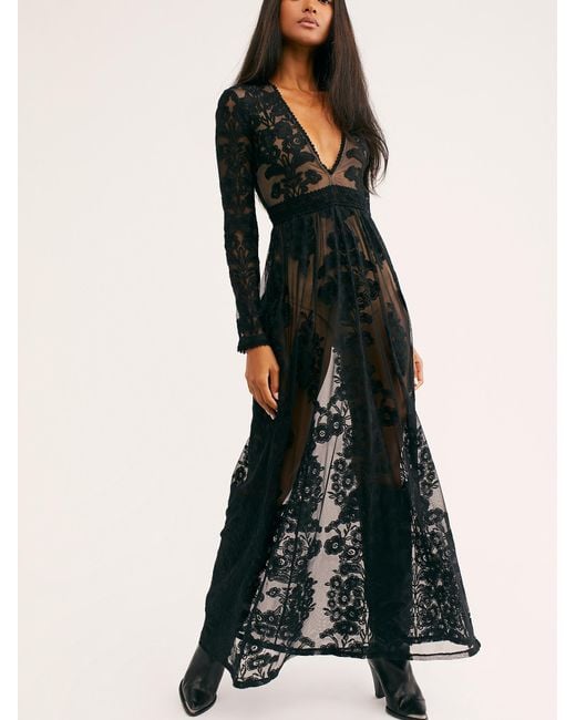 temecula maxi dress black