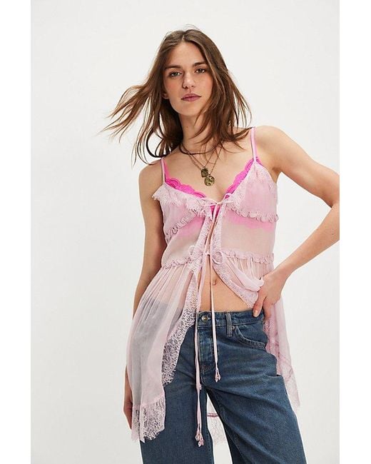 Nigel Preston Pink Selena Midi Top