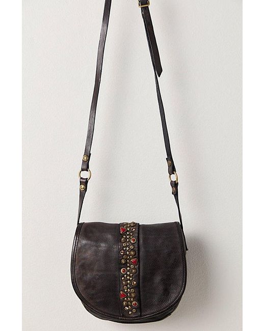 Campomaggi Black Riva Crossbody