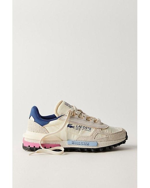 Lacoste Elite Active Sneakers in Blue | Lyst