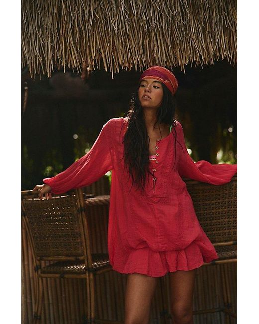 free-est Red Florence Mini Dress By