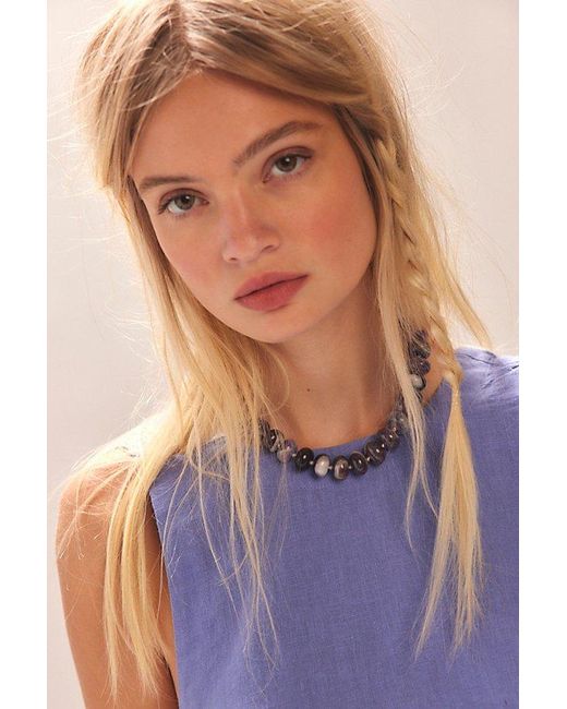 Free People Natural Sabina Stone Choker