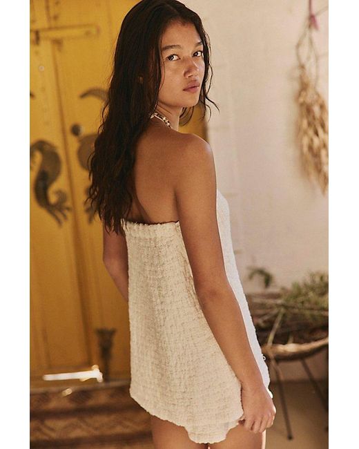 free-est Brown Short Set By