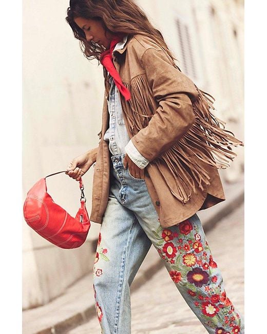 Free people fringe jacket best sale