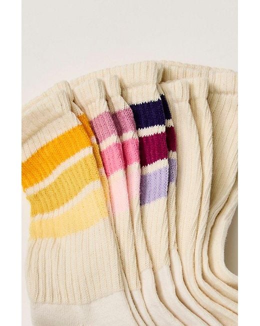 American Trench Multicolor Trinity Stripe Socks 5-Pack By