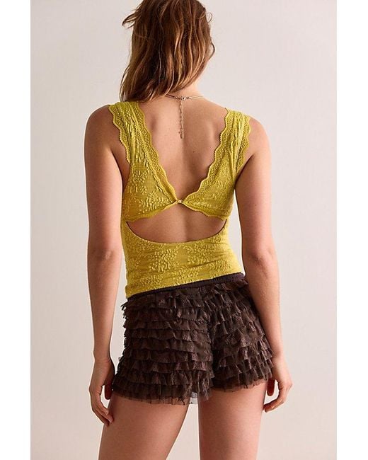 Intimately By Free People Multicolor Feeling For Lace Shorties