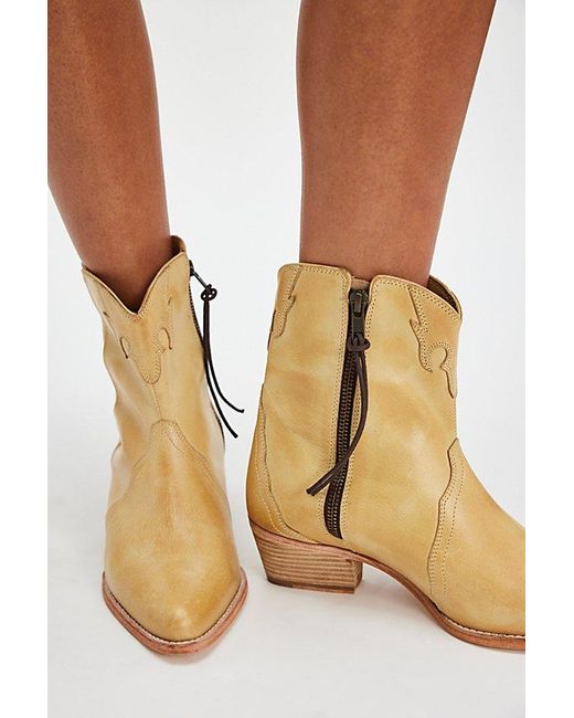 Free People White New Frontier Western Boot