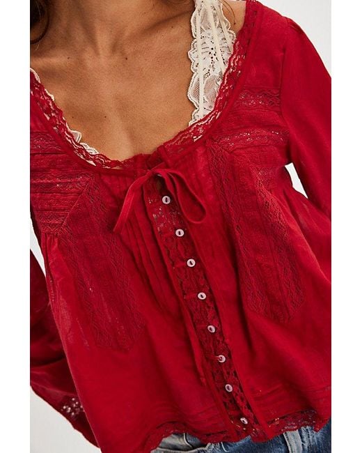 フリーピープル Free People Forevermore Long Sleeve Top レディース シャツ トップス Syrah Women's Free People Forevermore Long Sleeve Top | Zappos.com