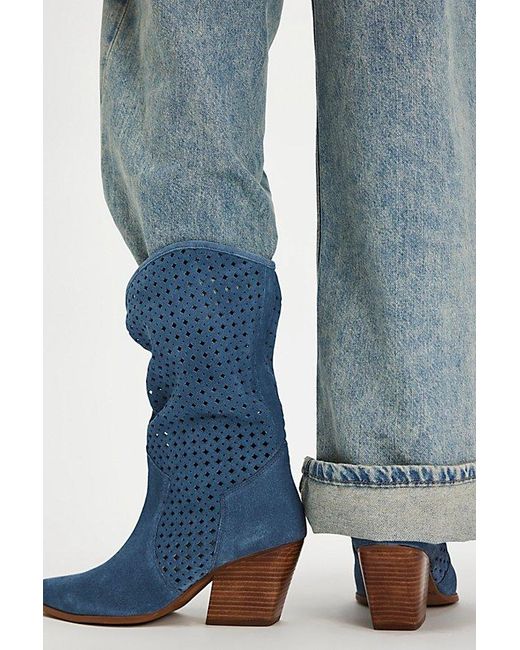 Seychelles Blue Bolo Slouch Boots