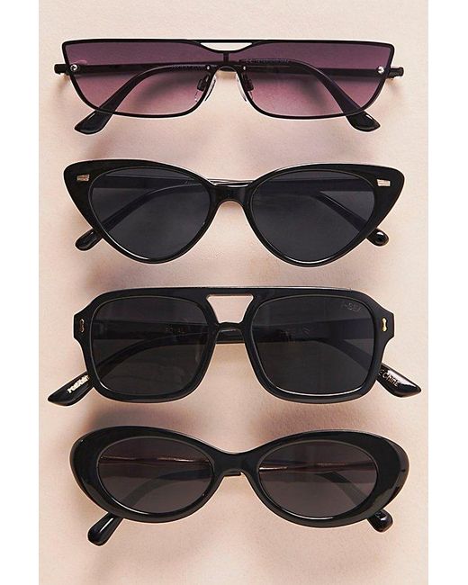 Free People Brown Royal Polarized Aviator Sunglasses
