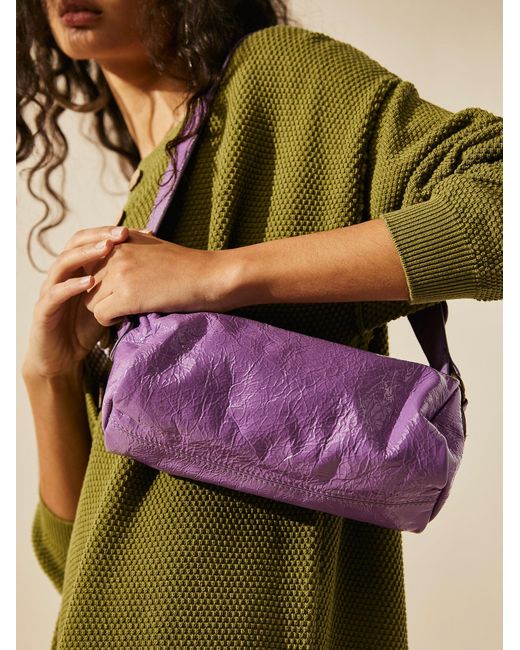 Free People Purple Aurora Shoulder Bag