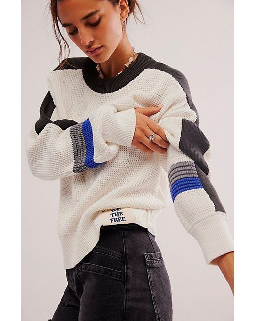 Free People Natural Speed Racer Pullover