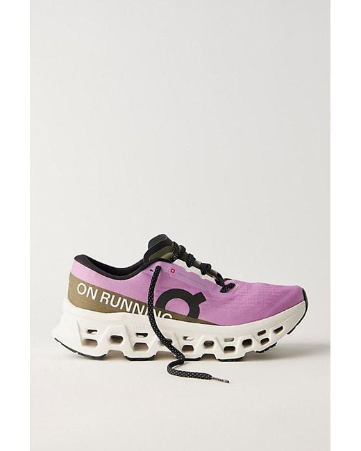 On Shoes Pink Cloudmster 3 Sneakers