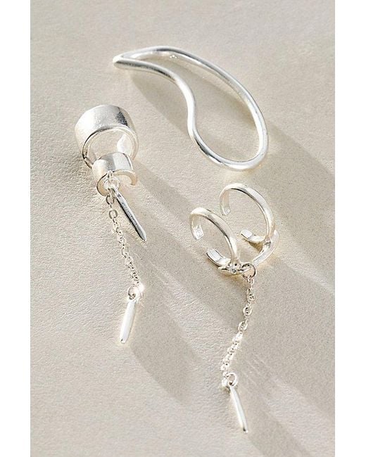 Free People Natural Naomi Ear Cuff Set