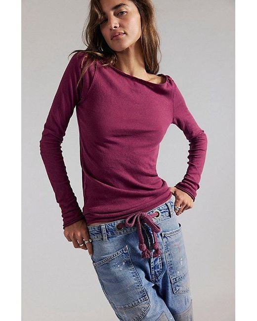 Free People Multicolor Most Loved Long Sleeve