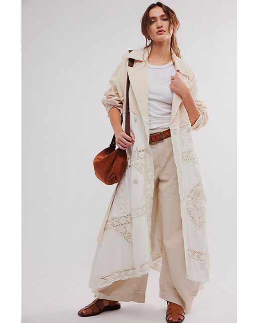 Free People Natural Lily Duster