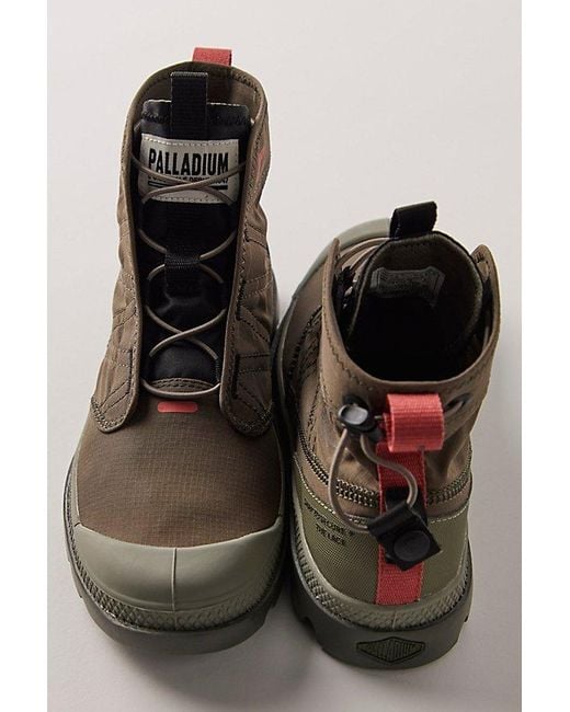 Palladium Black Pampa Travel Lite Boots