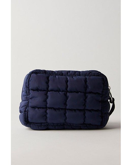 Fp Movement Blue Quilted Mini Case