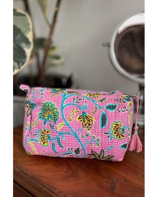 Be Deva Gray Sai Cosmetic Bag
