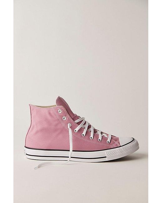 Converse Pink Chuck Taylor All Star Hi Top Sneakers