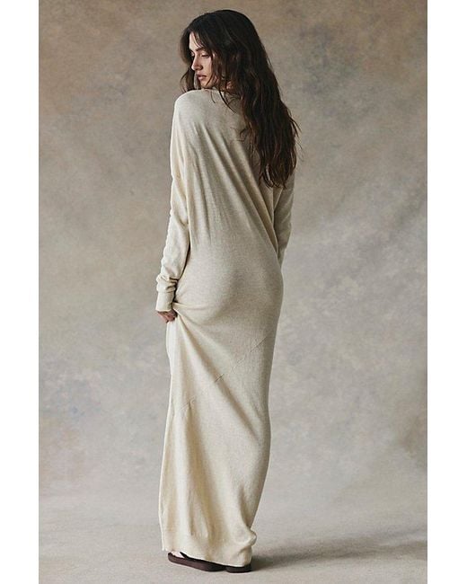 free-est Multicolor Hollis Sweater Midi Dress By