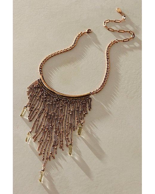 Free People Natural Twilight Drift Choker Necklace