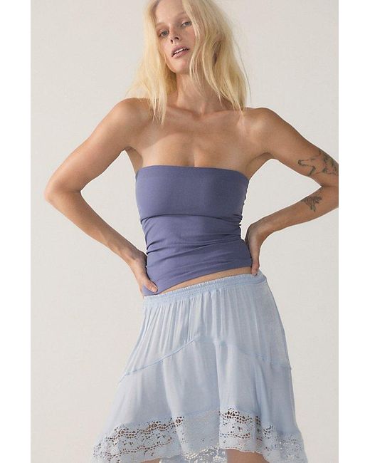 Intimately By Free People Blue The Carrie Tube Top By