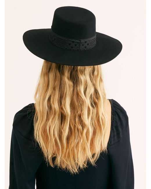 Free People Wool Sierra Boater Hat By 